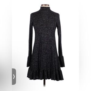 Express Long Sleeve Mock Neck Dress XS